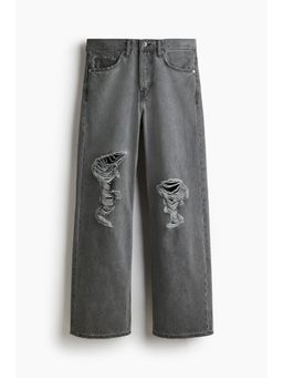 H&M - Men Grey Loose Fit Jeans