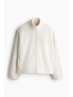 H&M - MOVE Women White Teddy Sports Jacket