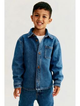 H&M - Boys Blue Denim Overshirt