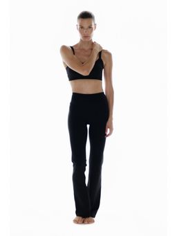 H&M - MOVE Women Black Flared Yoga Leggings With Softmove