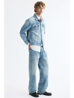H&M - Men Blue Loose Jeans
