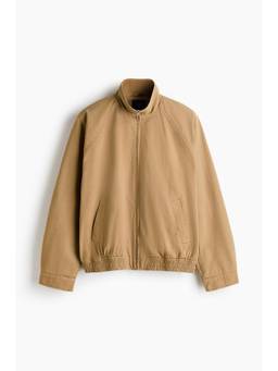 H&M - Men Beige Harrington-Style Jacket