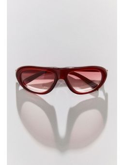 H&M - Women Red Visor Sunglasses