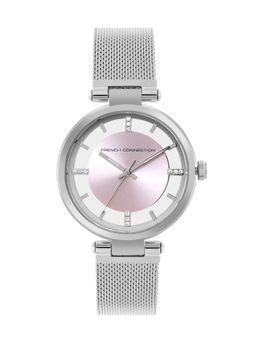 French Connection - Pink Dial Analog Watch for Womens - FC148SM