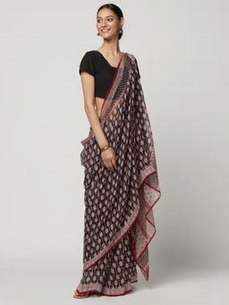 Fabindia - Cotton Silk Bagh Print Sari