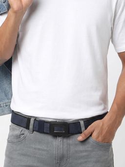 Spykar - Men Blue/Black Leather Belt