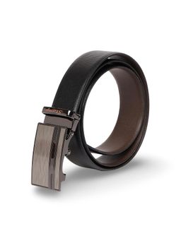 Stamp - Men's Formal Leather Belt - Brown (34)