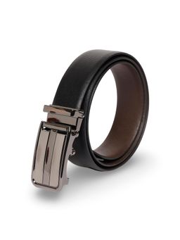 Stamp - Men's Leather Belt - Brown (34)