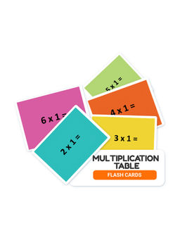 Bloomy Brain Toys - Multiplication Table 2-12 Flash Cards