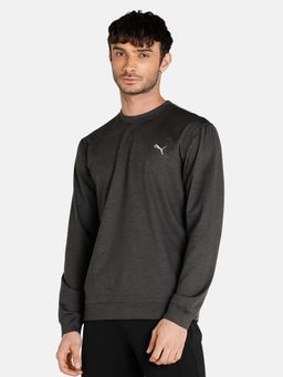 Puma - Cloudspun Crewneck Men Black Jackets