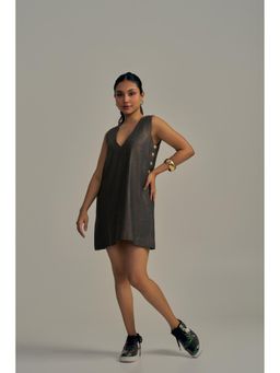Neeti and Mudita - Goldrush Shift Denim Dress