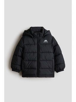 H&M - Boys Black Water-Repellent Puffer Jacket