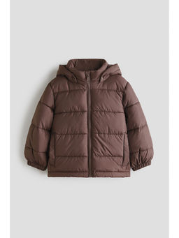 H&M - Boys Brown Water-Repellent Puffer Jacket