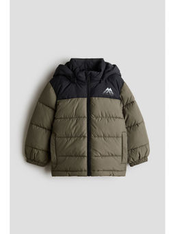 H&M - Boys Green Water-Repellent Puffer Jacket