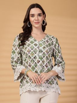Gipsy - Green Printed Tunic