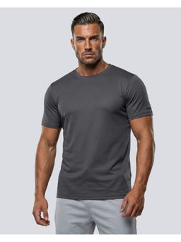 Musclemind - Men Grey Core Motion Training T-Shirt