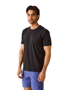 STRCH - Men Black Nylon Menflex Active Core T-Shirt
