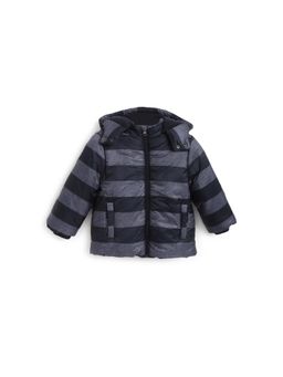 Chicco - Boys Navy Blue Striped Jacket