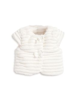 Chicco - Girls White Solid Jacket
