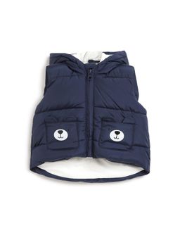 Chicco - Boys Dark Blue Solid Woven Jacket