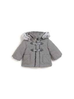 Chicco - Boys Medium Grey Solid Jacket