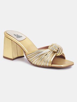 Tao Paris - Women LA Gold Block Heels
