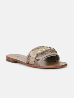 Guess - Women Beige Monogram Mirel Flats