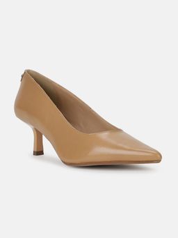 Guess - Women Beige Kitten Heels