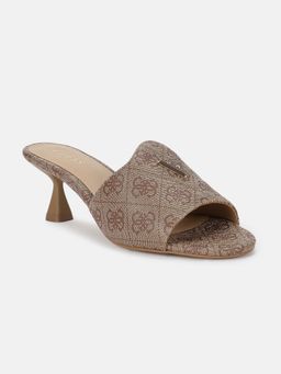 Guess - Women Beige Kitten Heels