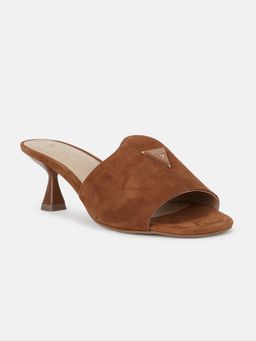 Guess - Women Brown Kitten Heels