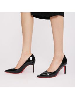 OZZARO - Women Black Black Pop Stiletto Heels