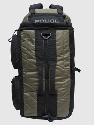 Buy Police Hedge Mens ARMY GREEN Travel Trekking Backpack - 35 Ltrs ...