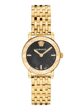 Women's versace gold watch clearance