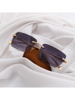 TED SMITH - UV Protection Square Sunglass For Women Polycarbonate Lens PANTHESQU_C6