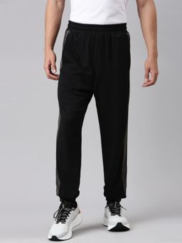 Xtep - Shaolin Series Inheritance Ancient Temple Nirvana Themed Chinese Cotton Trackpants Black