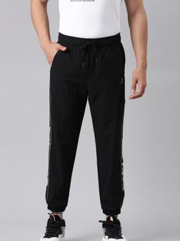 Xtep - Basketball Fight To Win Themed Woven Trackpants for Men, Black