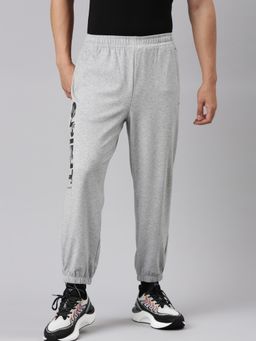 Xtep - Running Series Future Runners Themed Sports Elastic Trackpants for Men, Light Heather