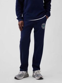 GAP - Men Navy Blue Mid Rise Track Pant