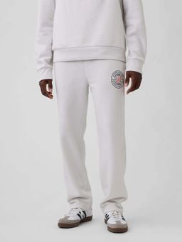 GAP - Men White Mid Rise Track Pant