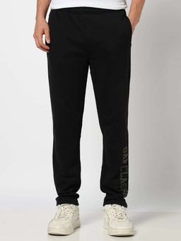 GAP - Men Black Brand Logo Track Pant