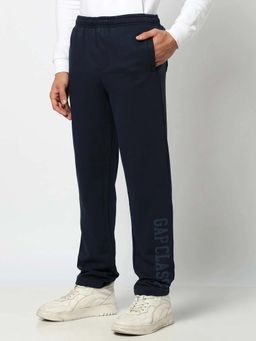 GAP - Men Navy Blue Brand Logo Track Pant