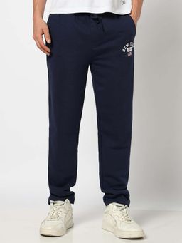GAP - Men Navy Blue Drawstring Track Pant