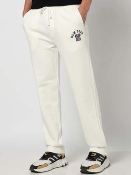 GAP - Men Off White Drawstring Track Pant