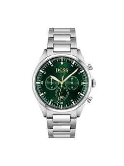 Boss - Pioneer Chronograph Green Round Dial Mens Watch - 1513868