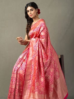 Fabindia - Silk Banarasi Woven Sari