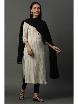 Aurelia - Black Solid Dupatta