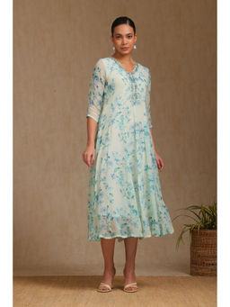 Soch - Green Floral Midi Dress