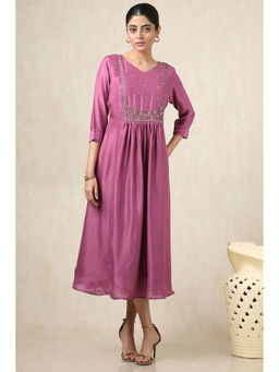 Soch - Pink Embellished Midi Dress