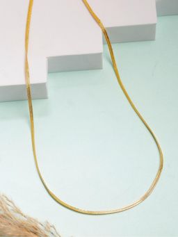 Gahan - Mens Gold Plated Minimal Necklace
