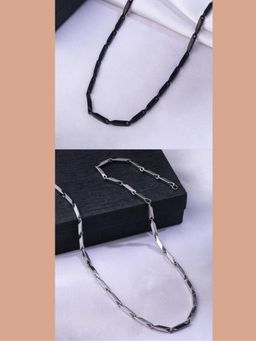 Gahan - Mens Stainless Steel Bohemian Chains (Pack of 2)